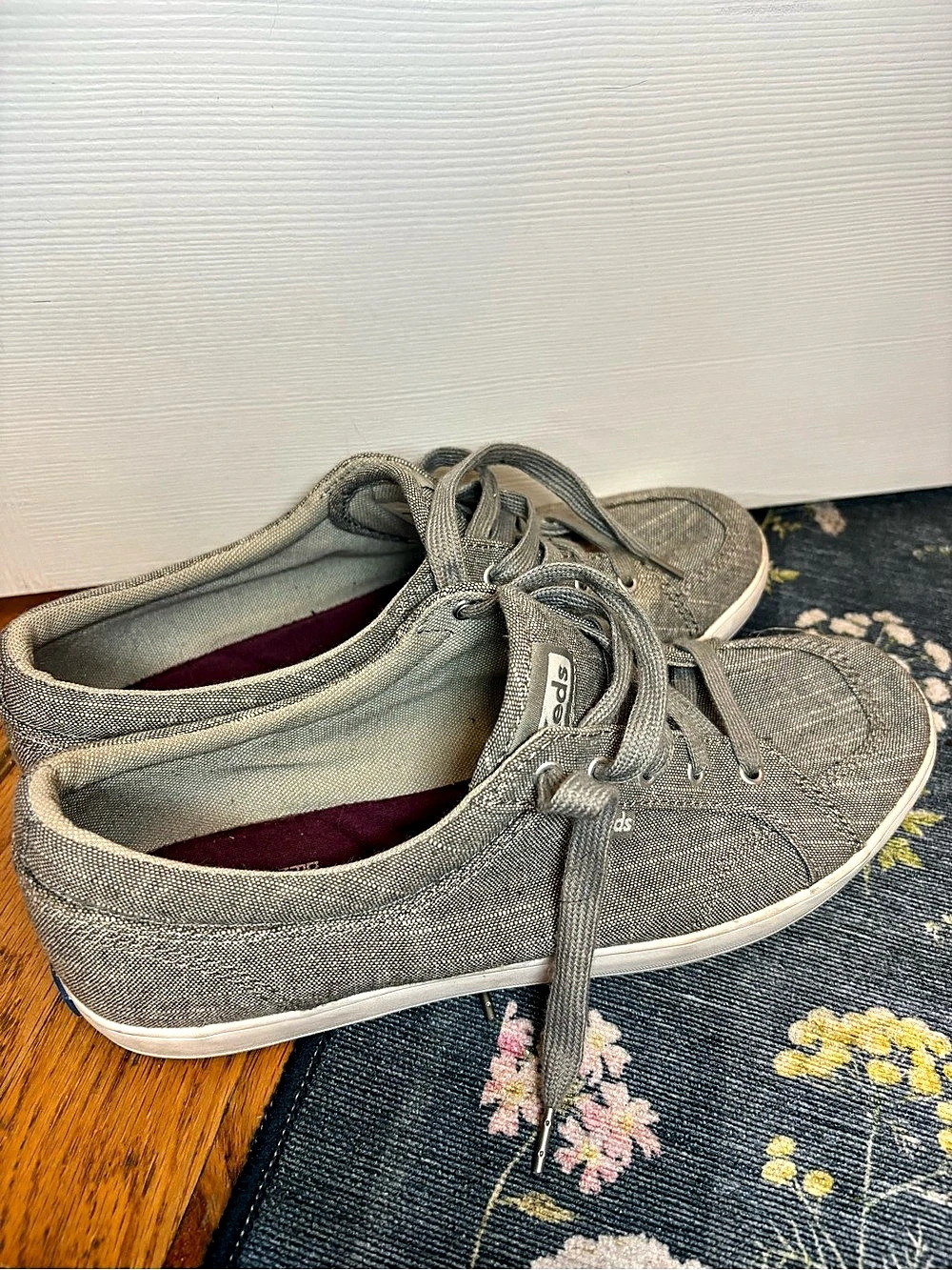 Keds Chambray Gray Sneakers